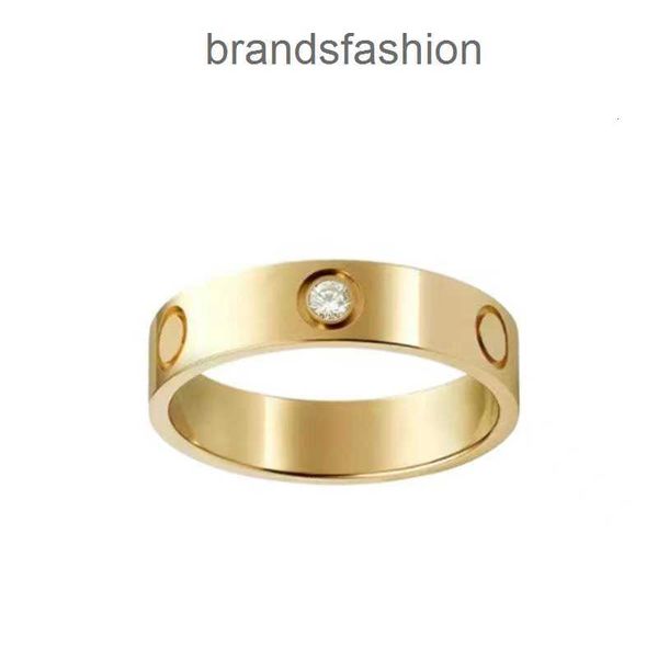 

designer rings new love ring luxury jewelry gold for women titanium steel alloy gold-plated process fashion accessories never fade not aller, Silver