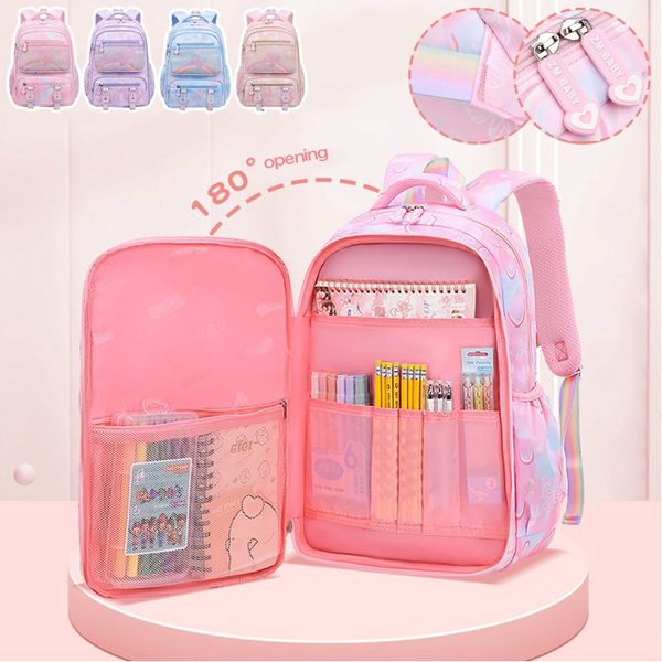 

school bags children orthopedic school bags for girls kids satchel primary school backpacks princess backpack schoolbag knapsack sac mochila