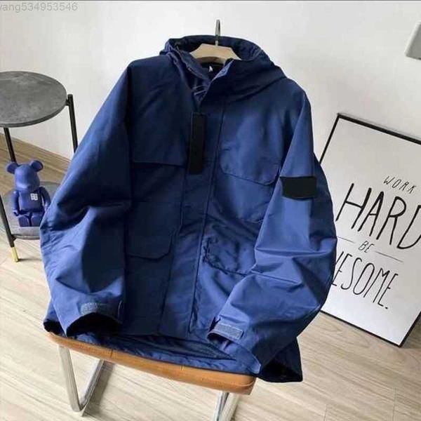

outerwear designer badges zipper shirt jacket loose style spring autumn mens vapeoxford breathable portable high street stones clothing jack, Black;brown