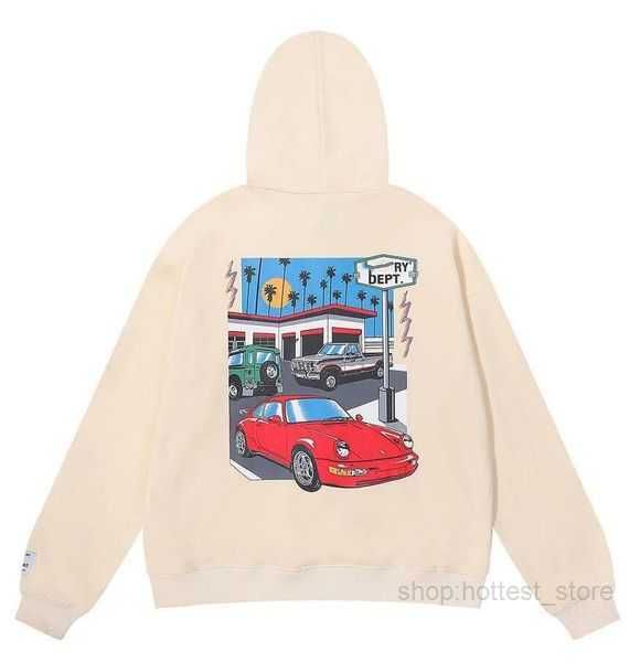 

galleryess designer hoodiess mens womens deptss hoodies pullover tracksuit letter printed crewneck loose long sleeve black gray white hooded