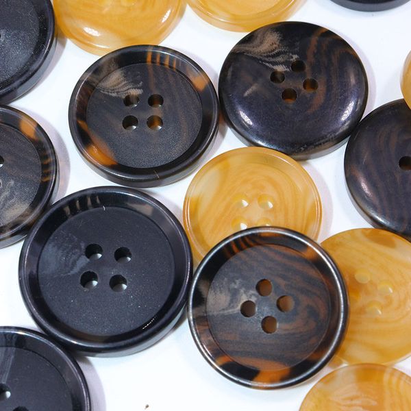 

Four eye button suit coat trench coat natural button bowl shaped thin edge wide edge resin button button high-end simple shirt button