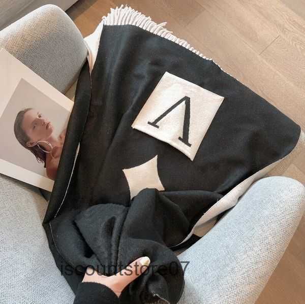 

fashion designer scarf with geometric patterns winter letters print cashmere scarves for women warm plaid cotton shawl wraps size 180x65cm 5, Blue;gray