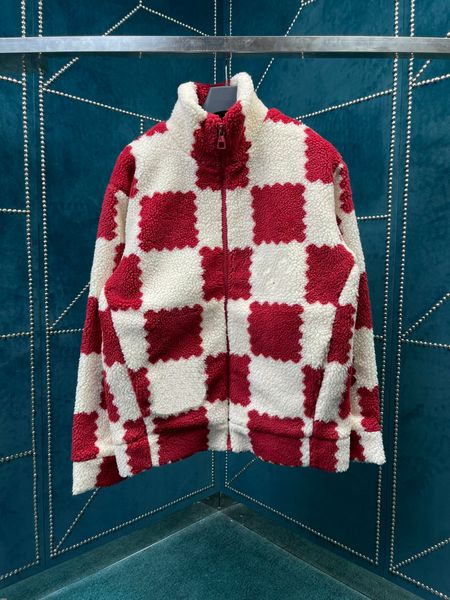 

autumn and winter classic style mens jacket highend quality wool blended plaid coat luxury brand us size r jacket, Black;brown