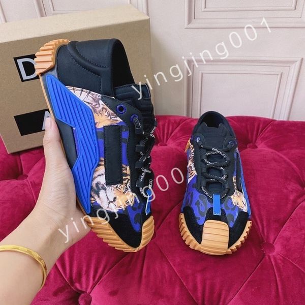 

designer sneaker casual shoes man platform shoes popular models multicolor matching retro sneakers fashion chaoliu shoes size 35-41 hc220703, Black