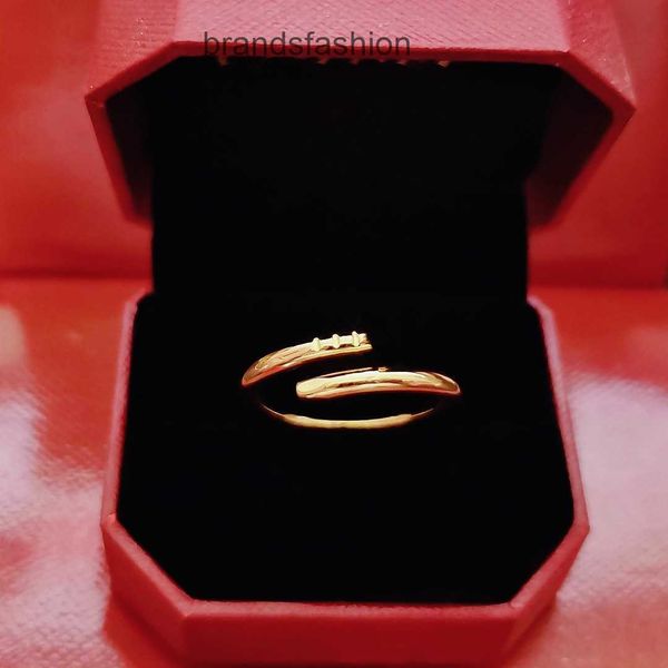 

designer rings luxury titanium steel rose gold love ring for women luxury zirconia engagement men jewelry gifts fashion accessories with box, Silver