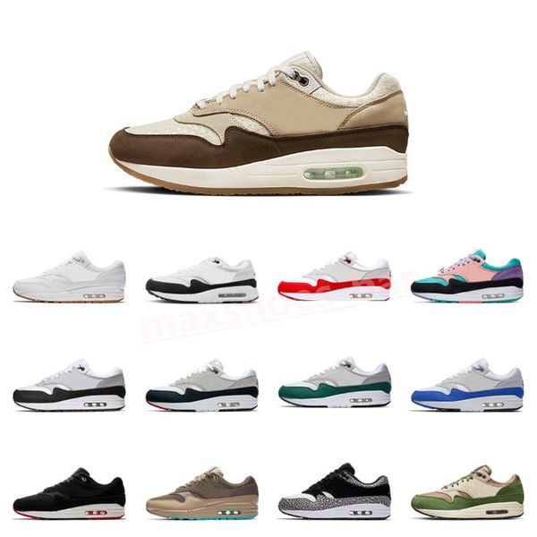 

classic one 87 1 running shoes mens women designer sean wotherspoon patta monarch travis cactus jack baroque brown anniversary royal red tra