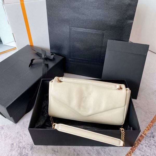 

10a super original quality 26cm lambskin chain calypso shoulder bag classic clutch real leather women handbags ladies crossbody tote luxurys