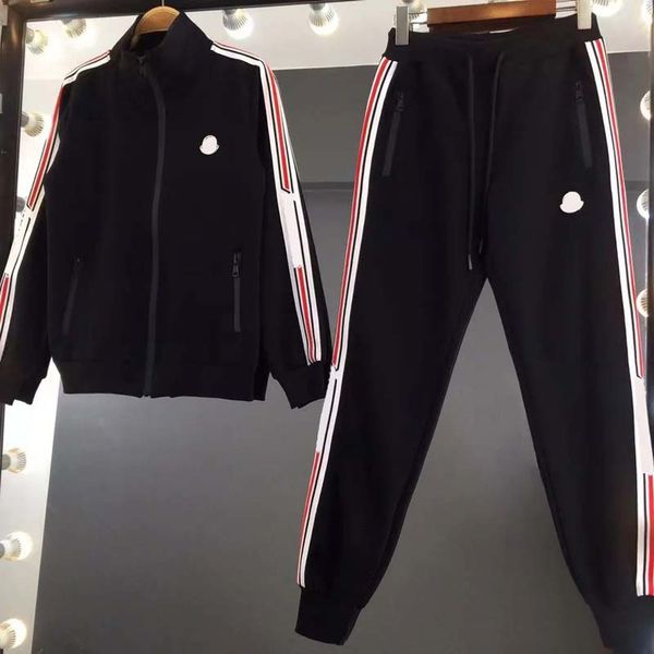 

fashion sportswear maya simple casual luxury two-piece jumper sportswear trend designer women slim-fit jumper design scan, Black