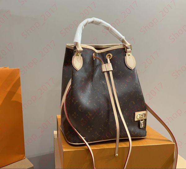 

designer neo bucket bag neonoe shoulder bag fashion luxury cross body women tote wallet m40372 handbag purse pouch shopper crossbody backpac