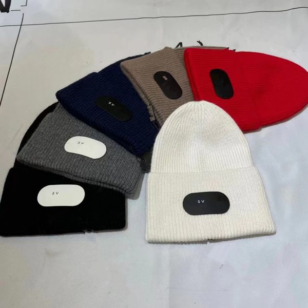 

designer hats luxury beanie mens beanies for women men bonnet winter hat yarn dyed embroidered casquette cotton cappello fashion street hats, Blue;gray