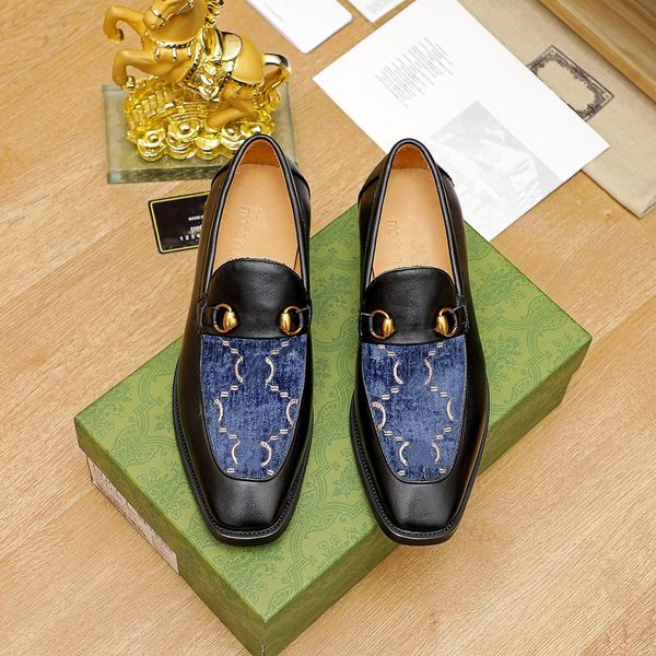 

18model new black loafers tassels men formal shoes slip-on spring autumn round toe mens designer dress shoes size 38-46