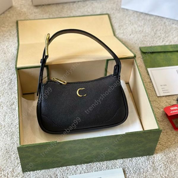 

cowhide shoulder bag for women luxury designer bag lychee leather zipper purse handbag with handle with box