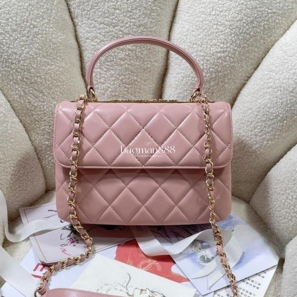 

designer bag cf handle classics flap luxury caviar handbag quilted bag leather clutch chain purses designer womens handbag crossbody shoulde