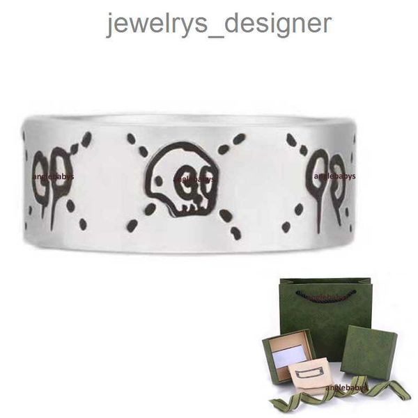 

fashion luxury ring for men women ghost designer rings jewelry sliver color, Silver