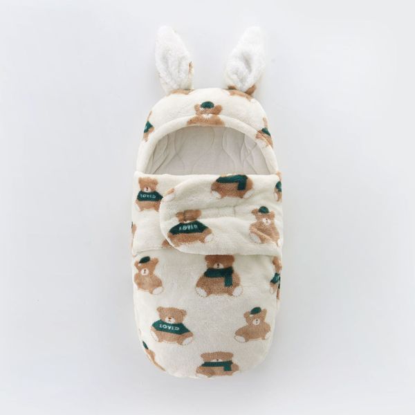 

sleeping bags soft born baby wrap blankets bag envelope for sleepsack 100% polyester 09 months 230825