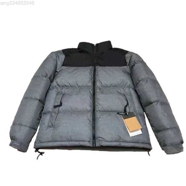 

mens winter jacket women down hooded embroidery north warm parka coat face men puffer jacketskuks, Black