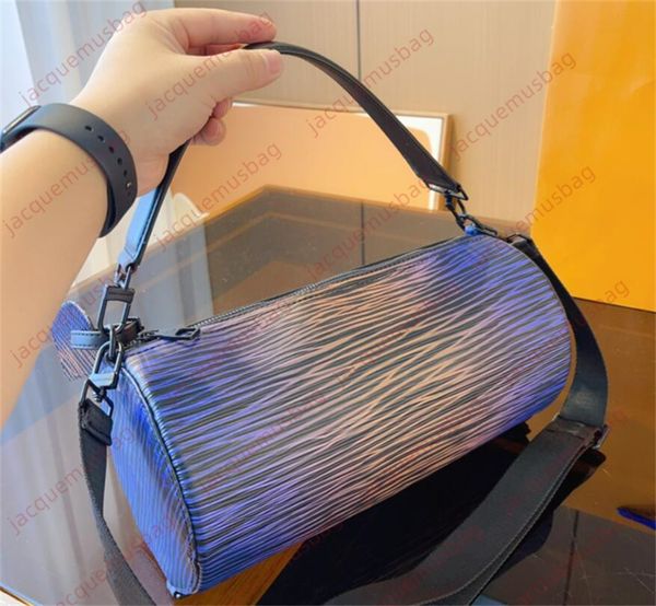 

soft polochon bag designer cylindrical handbag men bucket tote women clutch wallet hobo purses epi xl shoulder crossbody bags 5a messenger d