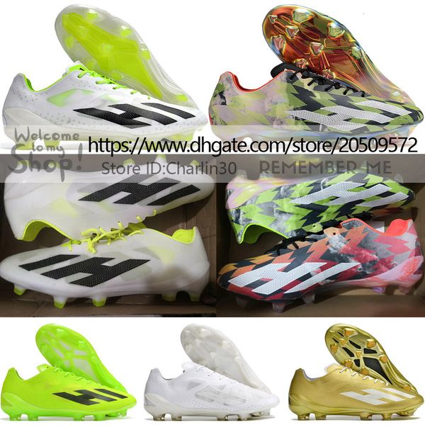 

send with bag quality football boots x crazyfast fg messis soccer cleats mens outdoor soft leather comfortable lightweight trainers knit foo, Black