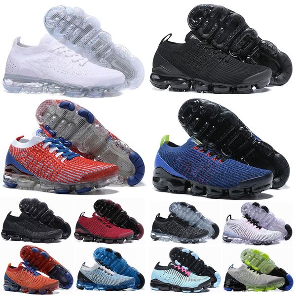 

new 3.0 running shoes vapour maxs fly knits tn plus men women triple black usa pure platinum noble red south beach laser gold mens outdoor