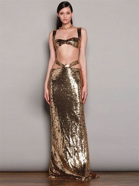 

urban dresses 2 pieces golden set summer evening dress shiny sequins ins girl holiday long prom party beachwear robe de marie 230826, White;black