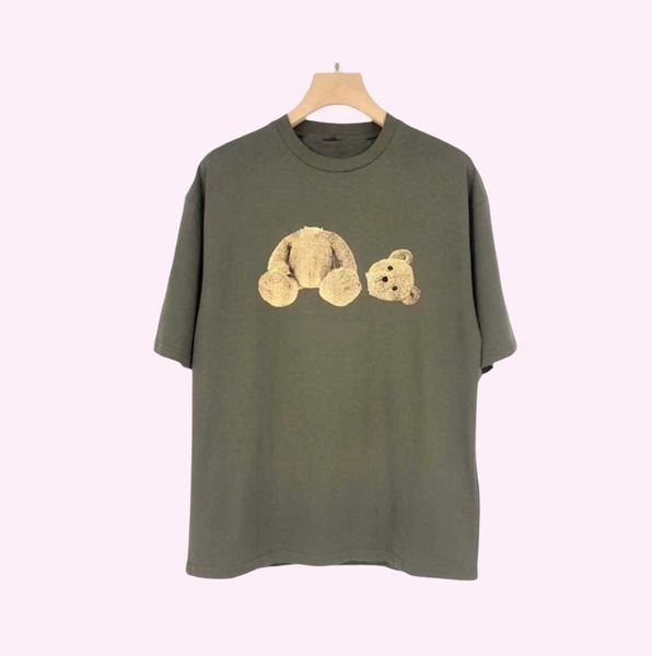 

shirt t limited edition designer shirt men women wear graffiti bear style chest letters fashion sportwear lovers summer shirts, White