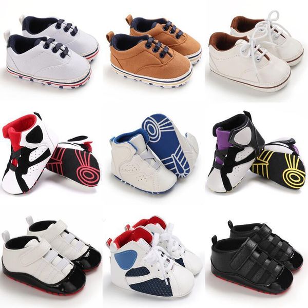 

first walkers classic fashion baby shoes casual boys and girls soft bottom baptism sneakers freshman comfort walking 230825