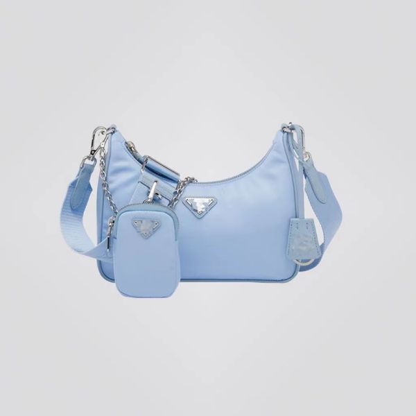 

nylon underarm bag hobo tramp triangle bag bag tramp handbag chain wallet designer slung one-shouldered little tosnylon prado women's f