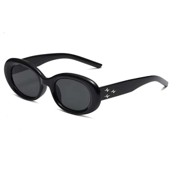 

sunblock square thin face temperament sunglasses brown glasses womens high end anti violet dopamine street, White;black