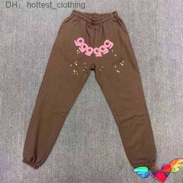 

red sp5der 555555 hoodie men women number puff pastry printing graphic spider web sweatshirts 2 lgka, Black