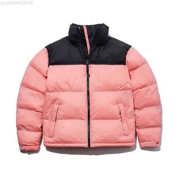 

mens winter jacket women down hooded embroidery north warm parka coat face men puffer jacketsuf2y, Black