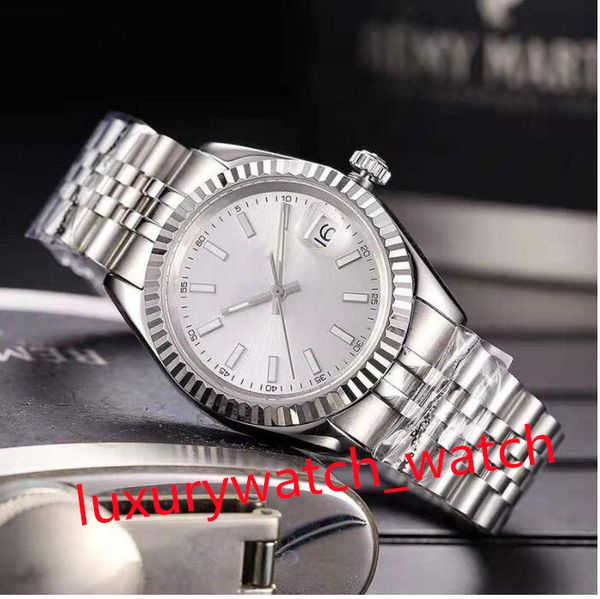 

mens watch 41mm automatic mechanical watches for men stainless steel classic man wristwatch men life sapphire luminous fashion wristwatches, Slivery;brown
