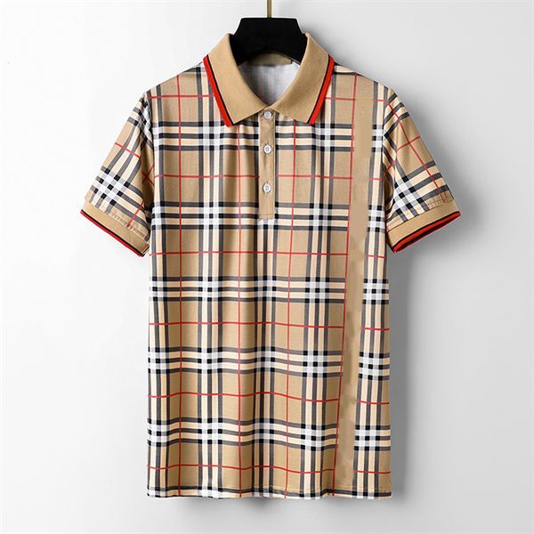 

mens designer polos shirts for man high street italy embroidery garter snakes little bees printing brands clothes cottom clothing, White;black