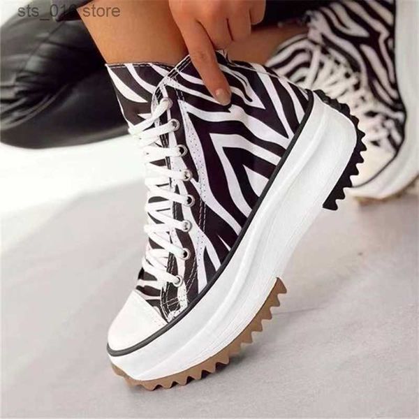 

dress shoes sports shoes womens shoes zebra canvas shoes new women's sports casual shoes womens 2023 autumn new thick soled vulcanized, Black