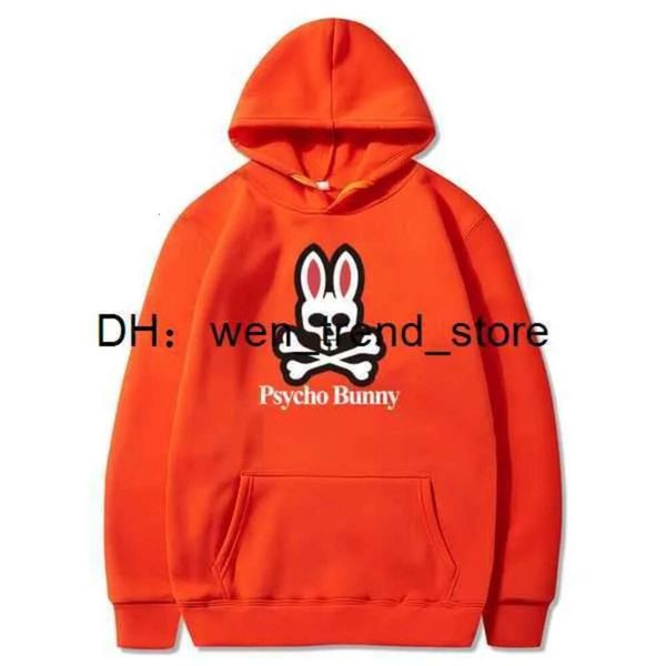 

2022 mens hoodie fashion tech fleece designer hoody woman polo hoodies and sweatshirts autumn winter casual psycho bunny streetwear407, Black