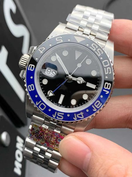 

clean factory pepsi watch diameter 40 mm with 3186 movement solid axis stereoscopic needle sapphire crystal glass mirror 904l steel case wat, Slivery;golden