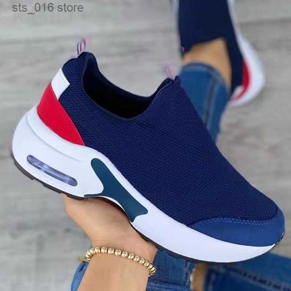 

dress shoes new women sandals platform solid color flats ladies shoes casual breathable wedges ladies walking sneakers zapatillas mujer t230, Black