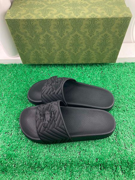 

designer sandals sandal slippers women suede leather slides luxury orans slide slippers blue green canvas beige sable womens 0825, Black
