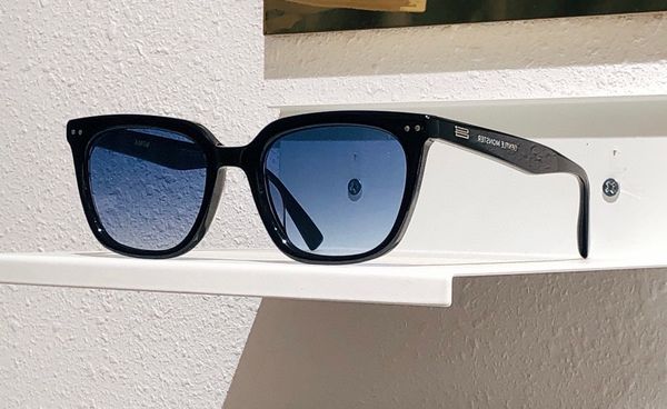 

vintage gentle monster sunglasses rectangular designer men's yk2 transparent frame sunglasses female personalized hip hop sunglasses, White;black