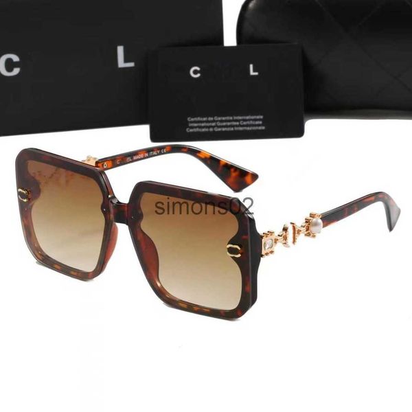 

designer channel sunglasses cycle luxurious fashion brand sports polarize c c sunglass men women vintage baseball beach driving leopard squa, White;black