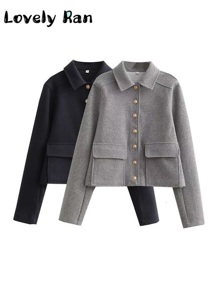 

women s jackets fashion solid slim women 2023 spring elegant long sleeve coats female turn down collar jacket office ladies chic 230826, Black;brown