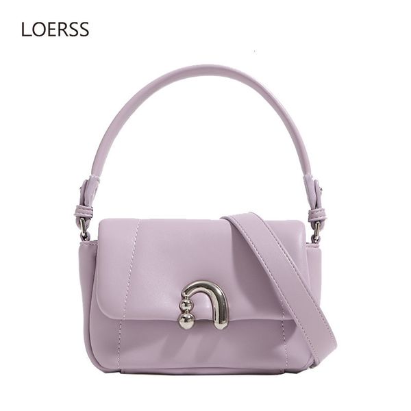 

evening bags loerss fashion mini square handbags for women pu leather button zipper underarm bag designer girl's shopping commute 23082