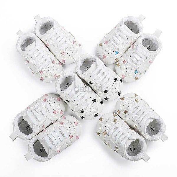 

first walkers print star heart baby sneaker for newborn pu leather baby boys girls first walkers soft sole infant toddler baby shoes for 0-1