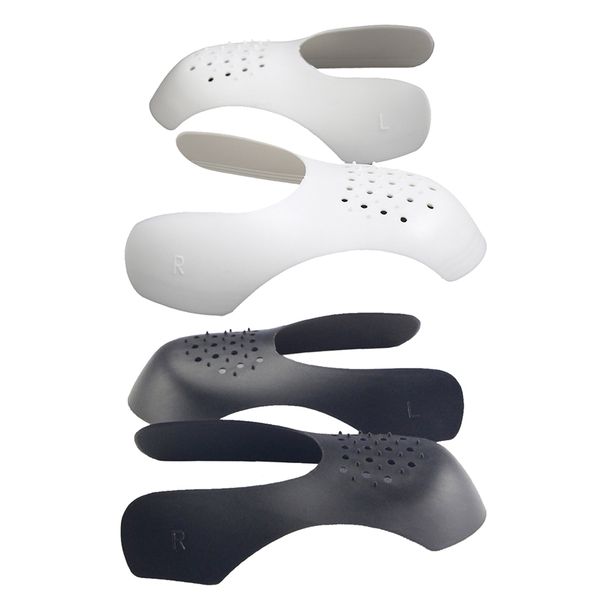 

shoe parts accessories practical universal sneaker protecter decreaser force fields anti crease shoes accessories solid shoe stretcher 23082, White;pink