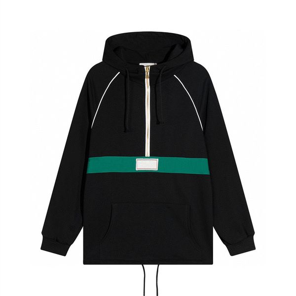 

new style loose designer men hoodies fashion hoody pullover sweatshirts loose long sleeve jumper mens women clothing, Black