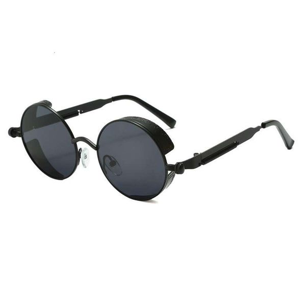 

punk fashion sunglasses trendy steam mens spring legs, White;black