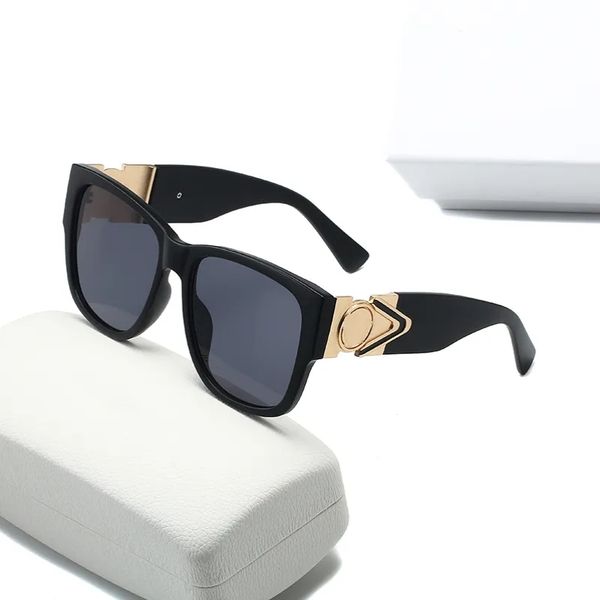 

luxury designer brand retro square polarized sunglasses for women men vintage shades uv400 classic large metal sun glasses 9928, White;black