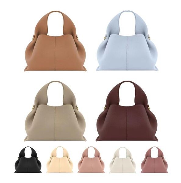 

crescent armpit bag niche design single shoulder crossbody bag female pole leather saddle bag female 230511