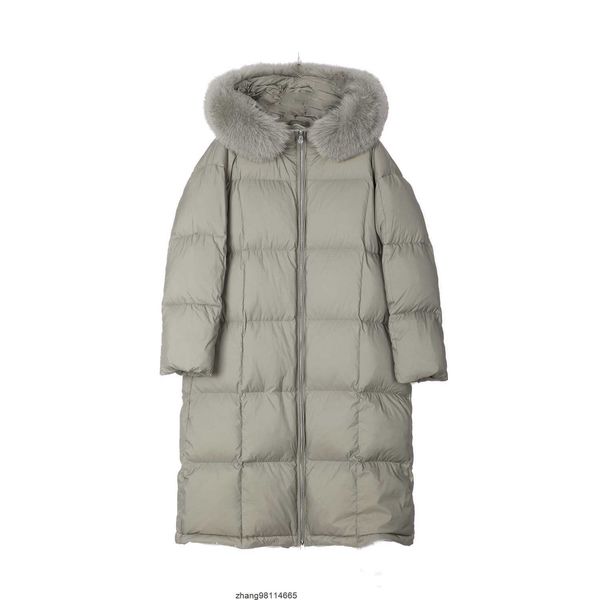 

down jacket women's mid length high-end design with a thickened sense of westernization korean winter long 22276511, Black