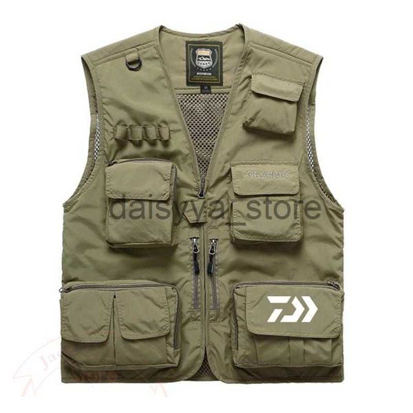 

other sporting goods daiwa summer outdoor sports men's fishing vest breathable quick-drying fishing vests climbing casual multi-pockets