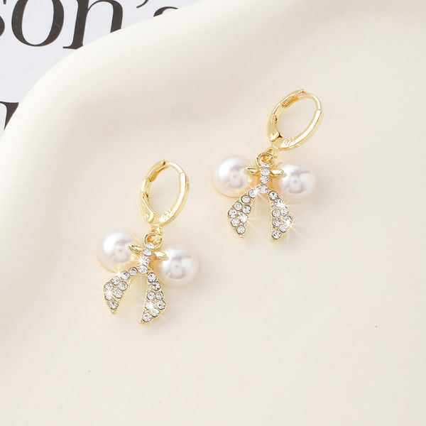 

plated 925 silver luxury brand designers letters stud geometric famous women round crystal rhinestone earring wedding perty jewerlry circula, Golden;silver